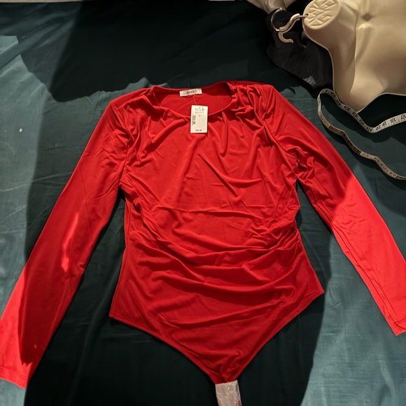 NWT Red Bodysuit - Picture 1 of 2